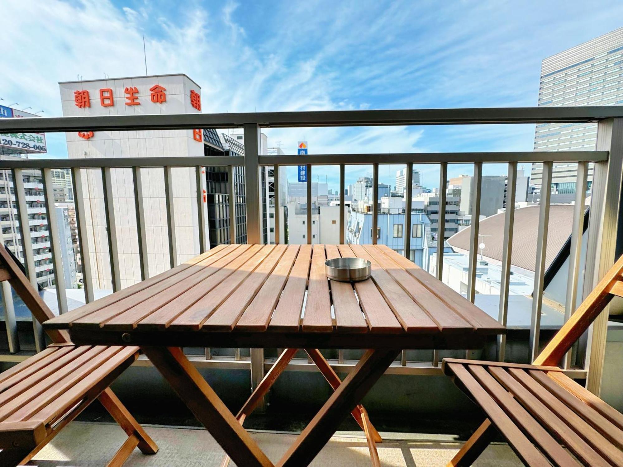 クリスタルコート難波 Apartman Oszaka Kültér fotó